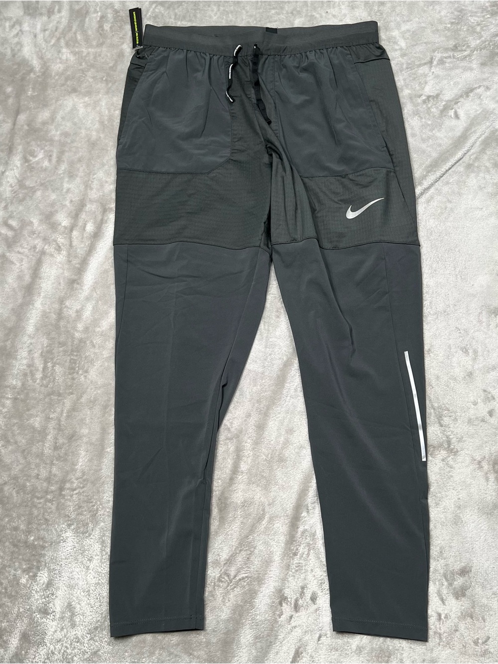 Nike Phenom Elite Joggers Mens L Gray Track Pant Athletic Performance BV4837 070